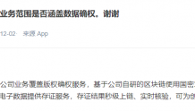 中文在线：公司业务覆盖版权确权服务