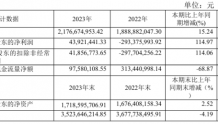 三峡新材2023年营收21.77亿净利4392.14万 代理总经理刘正斌薪酬87.19万